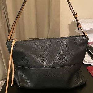 Coach Black Leather shoulder or crossbody bag